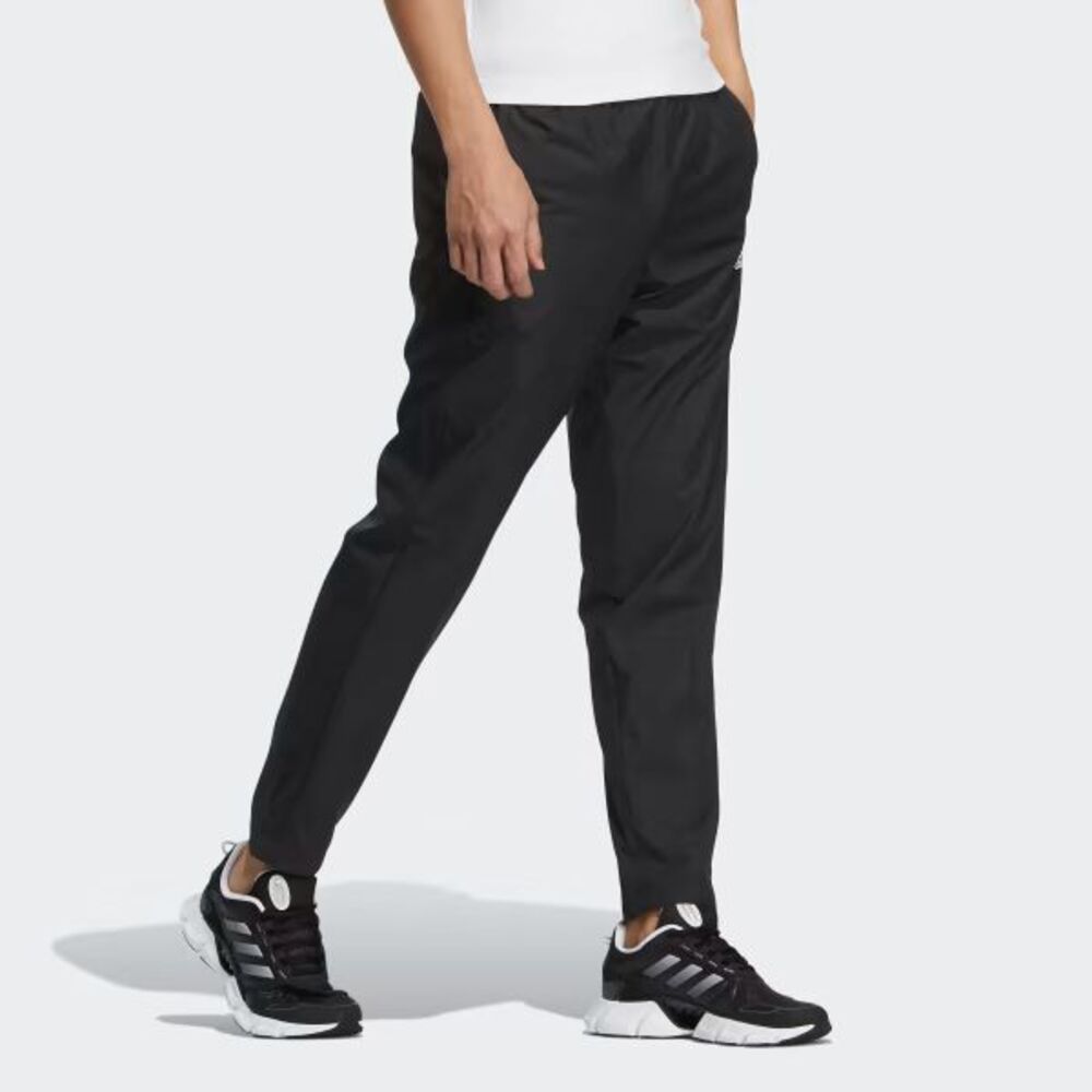 Adidas Vintage NWT Basic Black Wind Pants Nylon Pant Sports Small